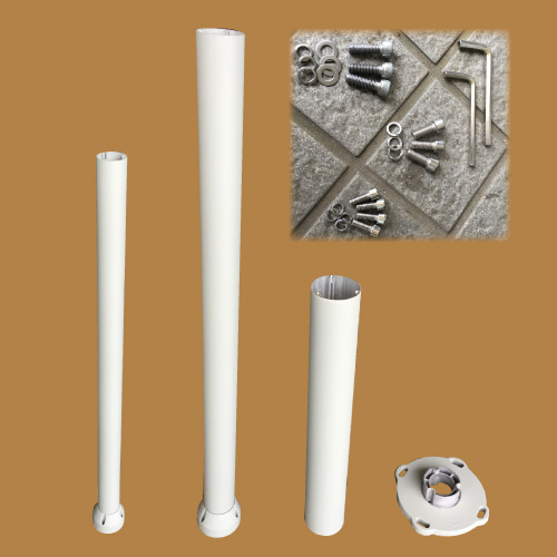 ①3段ポール1式